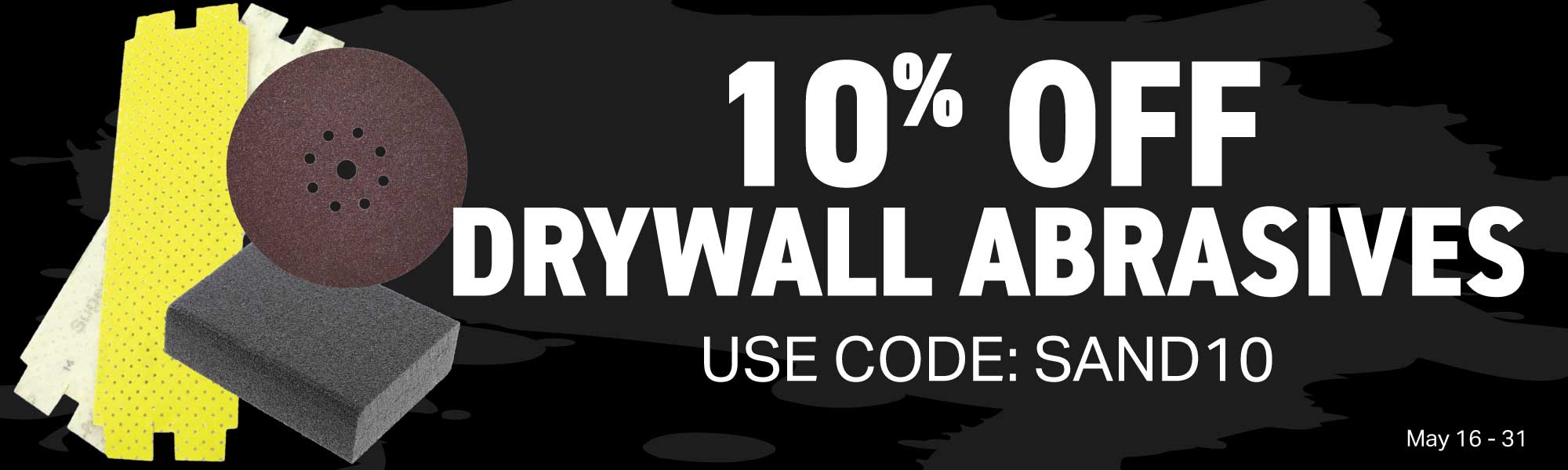 10% Off All Abrasives